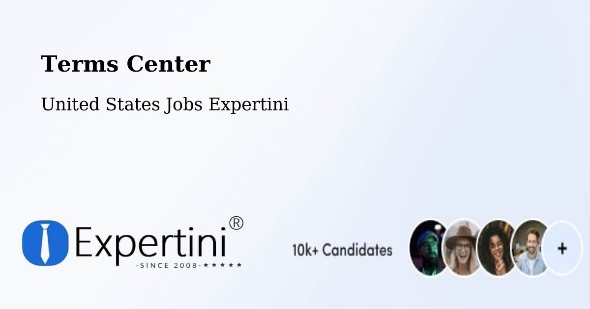 Terms of Service – Middletown - United States Jobs Expertini